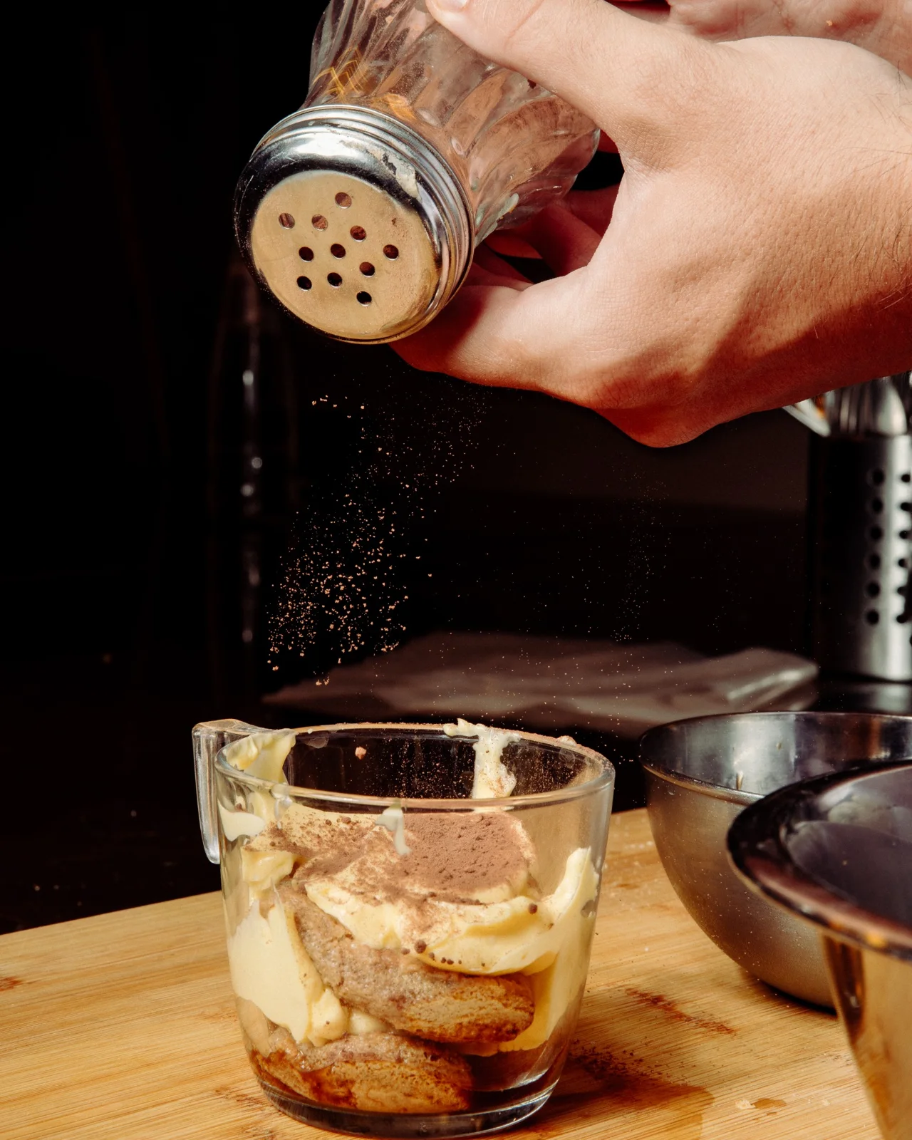 A moment in the Cantiere Gastronomico studio